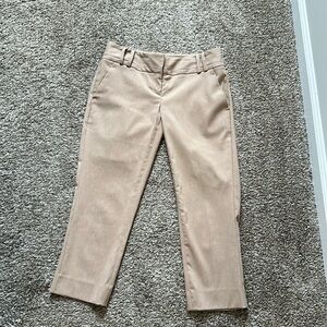 The Limited Like New Khaki Capri Dress Pants